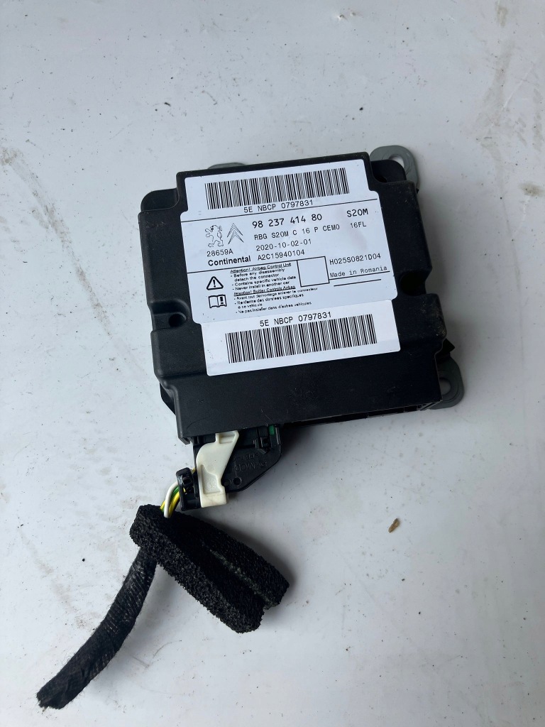 фото №1, Модуль датчик подушка безопасности 5008 ii 9823741480