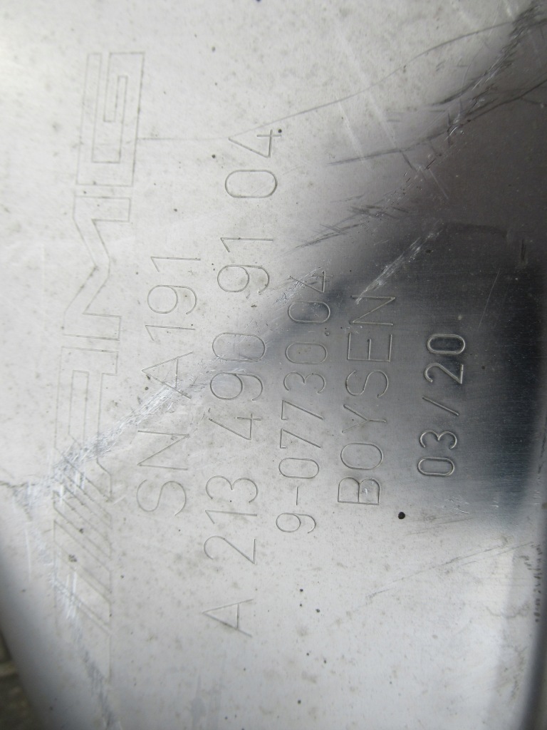 Выхлоп гаситель mercedes gt amg x290 a2134909004 45 Киев