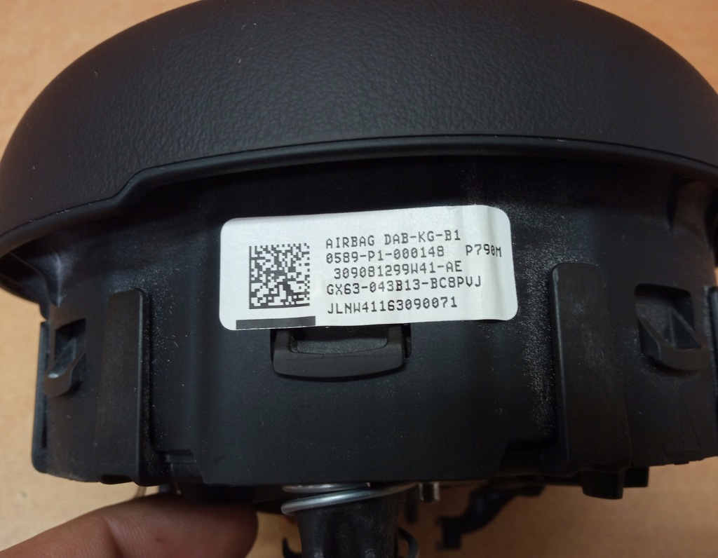 фото №5, Подушка водителя jaguar f-pace gx63-043b13-bc