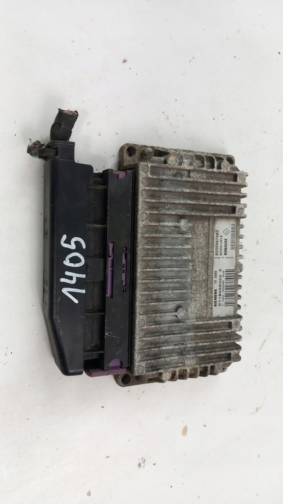 фото №1, Renault modus 1.6b бортовой компьютер двигателя 8200410516