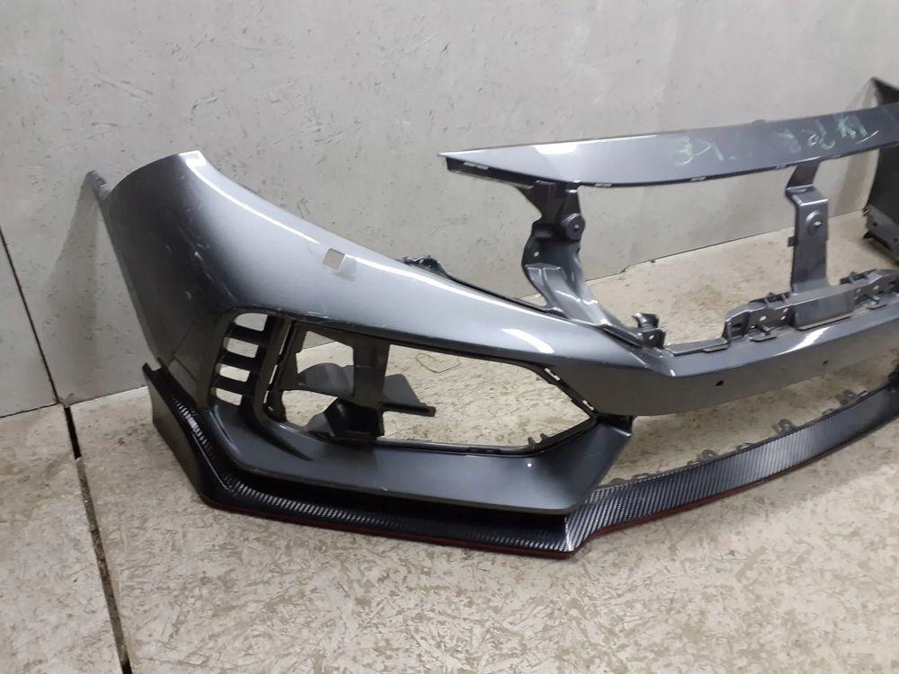 фото №3, Бампер передний перед honda civic x type-r 2017-