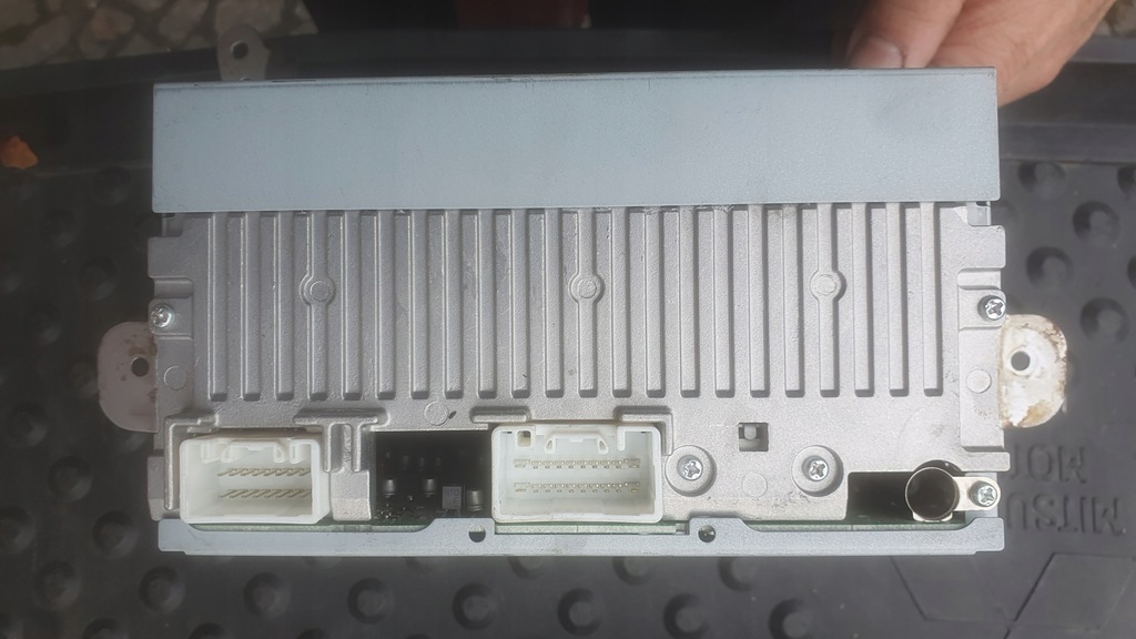 фото №6, Панель управление радио 4007 c-crosser mitsubishi outlander ii lift радио