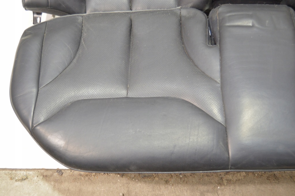 фото №10, Сидіння заднє сидіння комплект czarna шкіра електрика mercedes w140 s klasa
