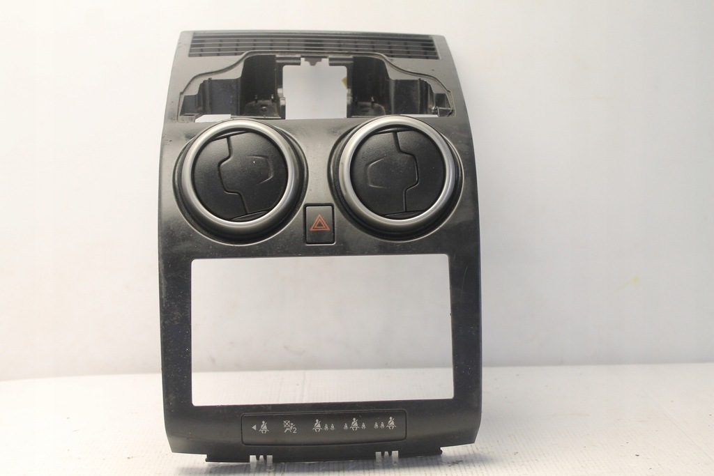 фото №2, Nissan qashqai j10 решітка рамка навігації радіо обдув