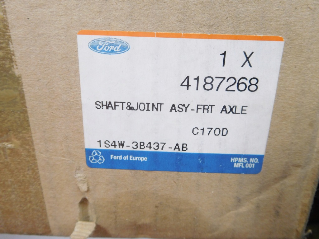 Привідний вал ліва ford focus 1 оригінальний номер 4187268 Зі Шроту