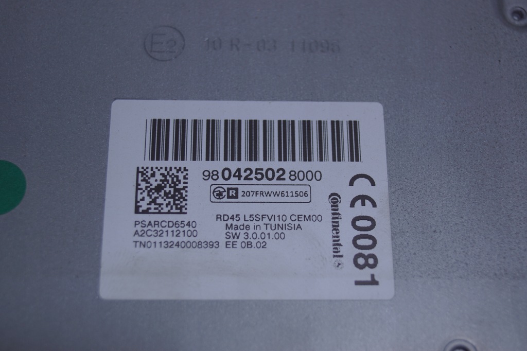 фото №11, Радіо cd citroen ds4 c4 cactus 9804250280