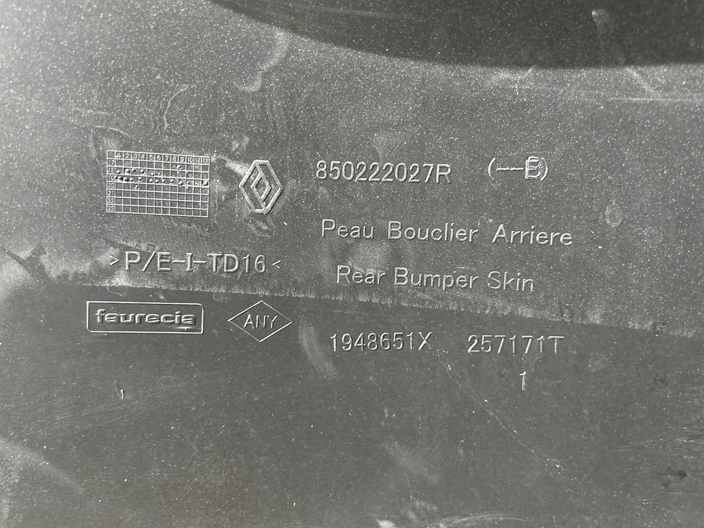 фото №12, Dacia duster ii бампер задняя задний