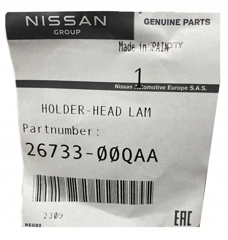 фото №4, Клипса кронштейн лампы renault kangoo trafic ii оригинальный номер