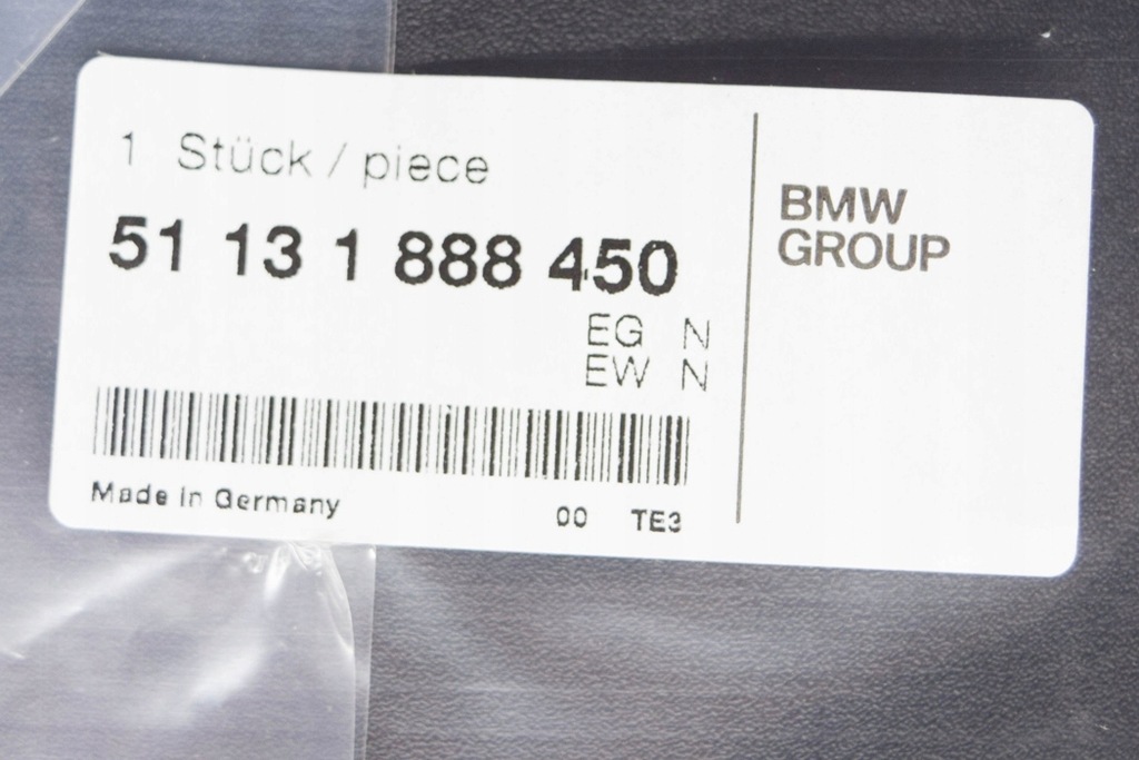 фото №8, Bmw 3 e30 захист номерного знака реєстраційний заднього бампера 5113 nowa orygina