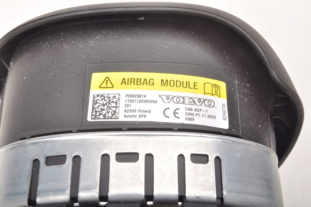 фото №8, Volvo xc90 xc60 s90 v90 v60 подушка повітряна водія подушка безпеки p39825814