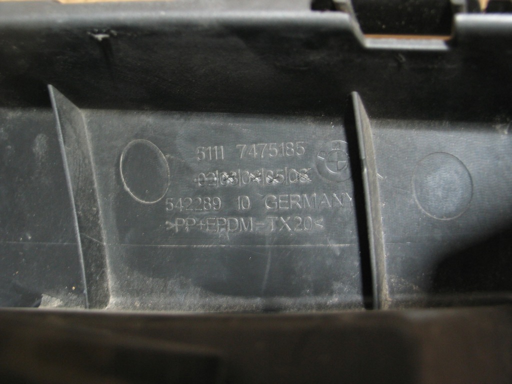 фото №11, Направляющая кронштейн бампера левый перед bmw 7 vii g11 g12 51117475185