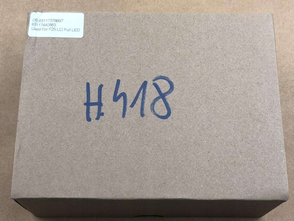 фото №9, Касета блок керування модуль 7376867 пластина led do bmw serii x3 f25 lift