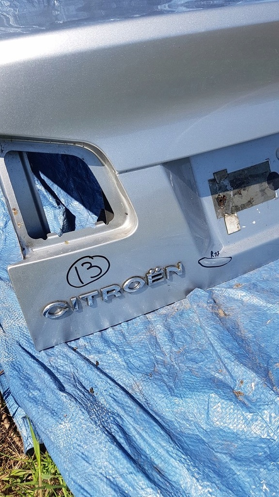 фото №6, Крышка багажника багажника citroen c5 iii sedan