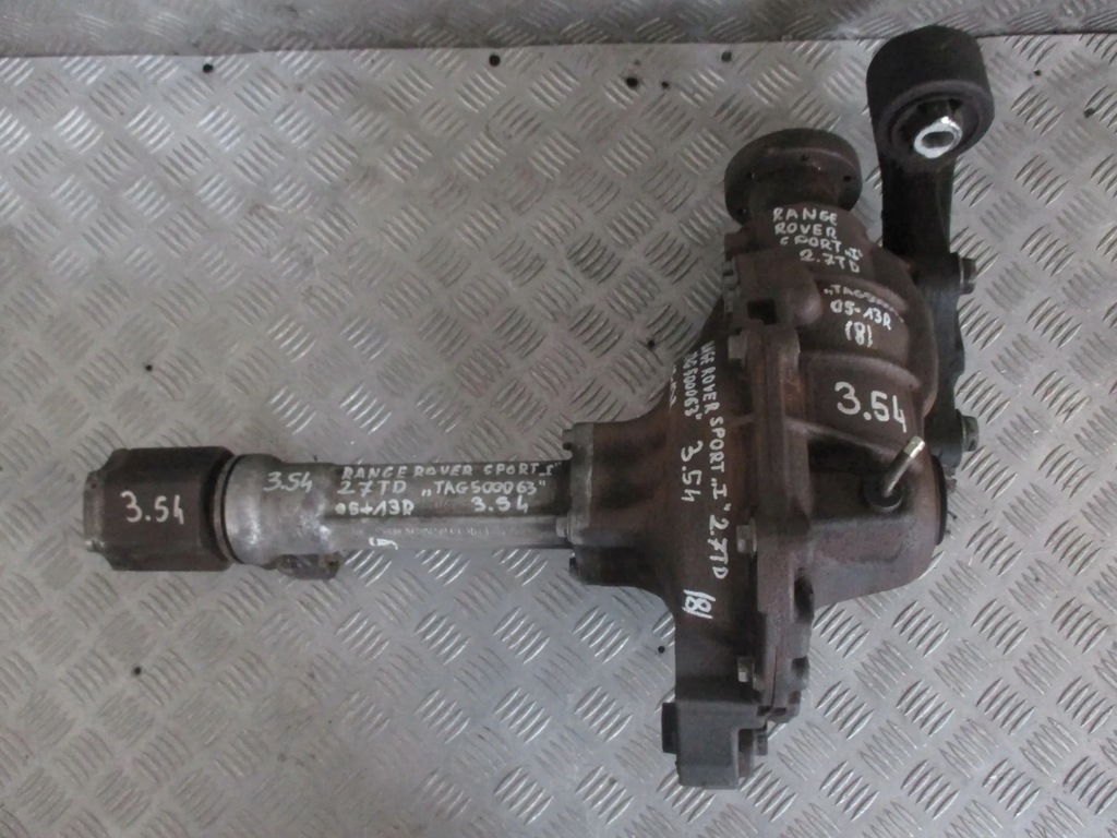 фото №1, Land rover range rover sport l320 2008 полный дифференциалы