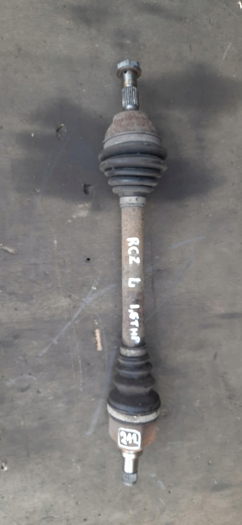 фото №1, Привідний вал ліва 1.6 thp peugeot rcz 1234