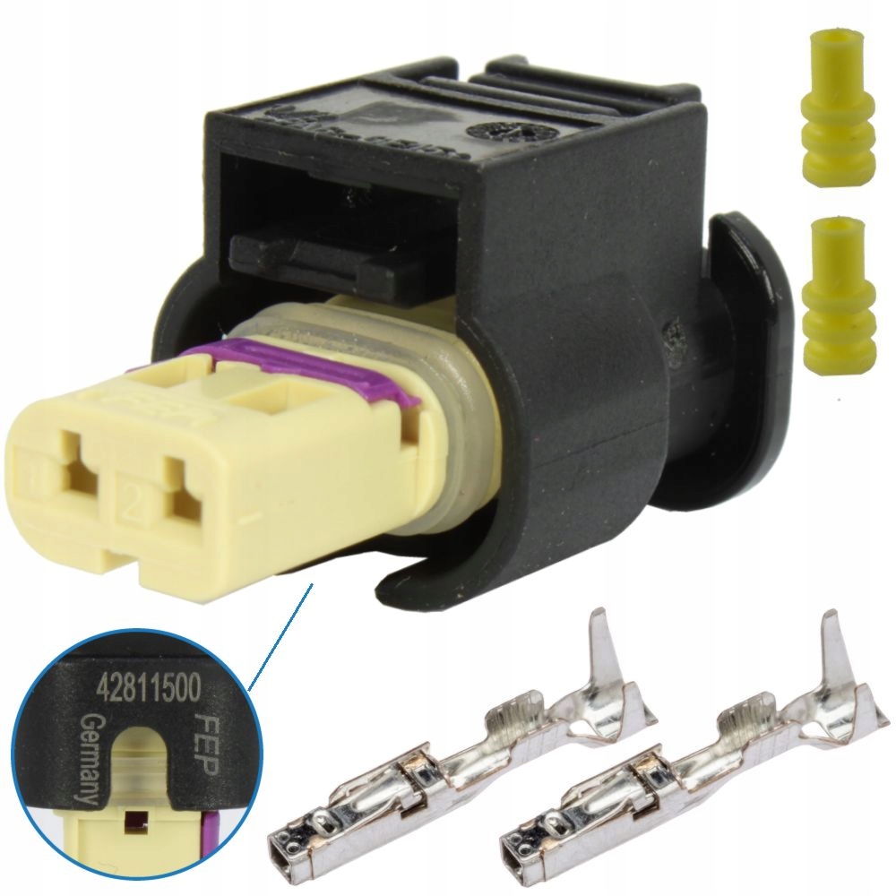 Штекер fep 42811500 типа vw 07p973702a zest. с pinami Киев