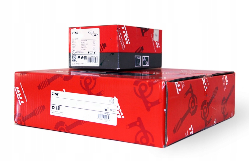 фото №1, Trw тормозные диски тормозные колодки перед renault clio 3 iii modus