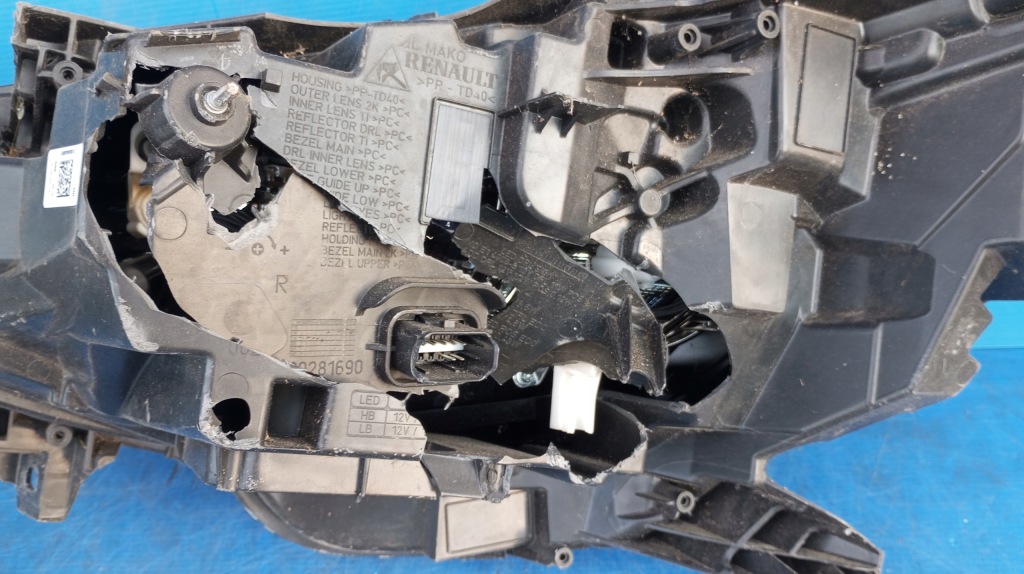 фото №4, Лампа правий перед eu 260108676r renault clio v 5 full led