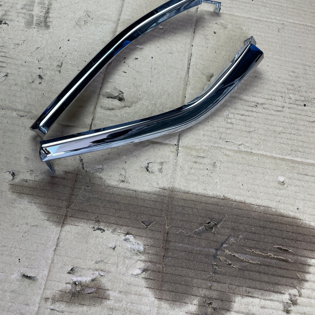 фото №15, Mitsubishi outlander iii 15- накладка молдинг бампера хром левая i правая