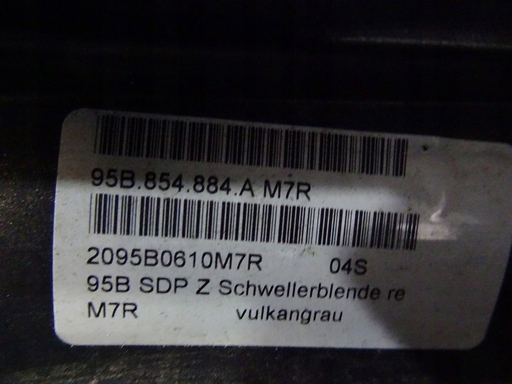 фото №6, Правая молдинг порог 95b854884a m7s porsche macan