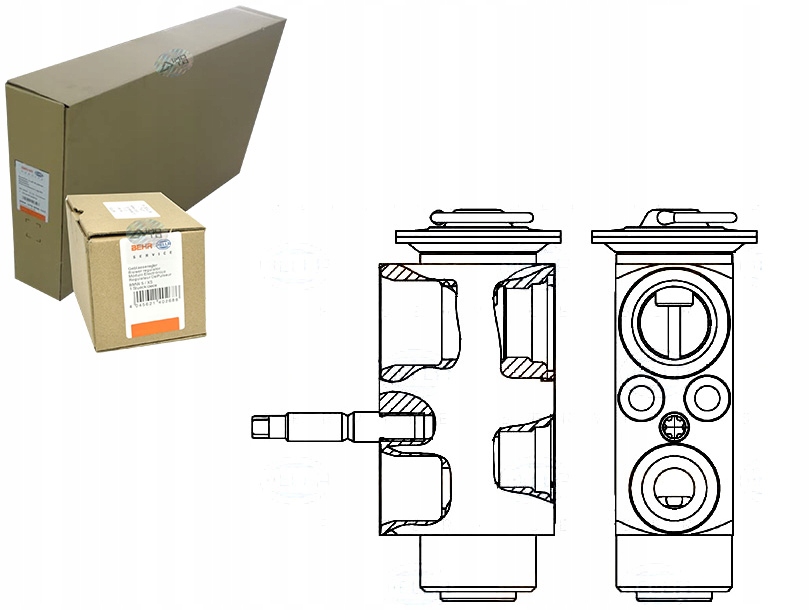 фото №1, Behr hella клапан розширювальний кондиціонера bmw e46 e8