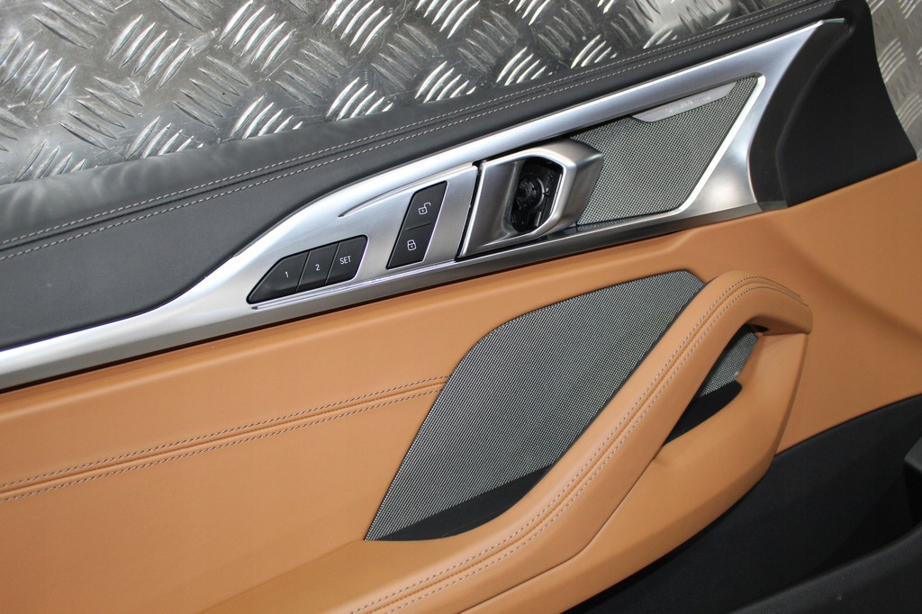 фото №10, Bmw 8 g14 g15 обшивка двері лівий правий перед задня шкіра merino cognac harman