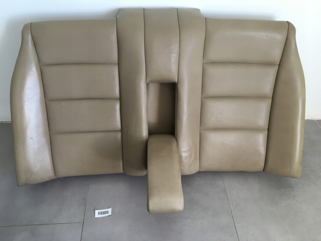 фото №8, Задні спинка заднє сидіння кремовий бежева шкіряний mercedes w124 cabrio a124