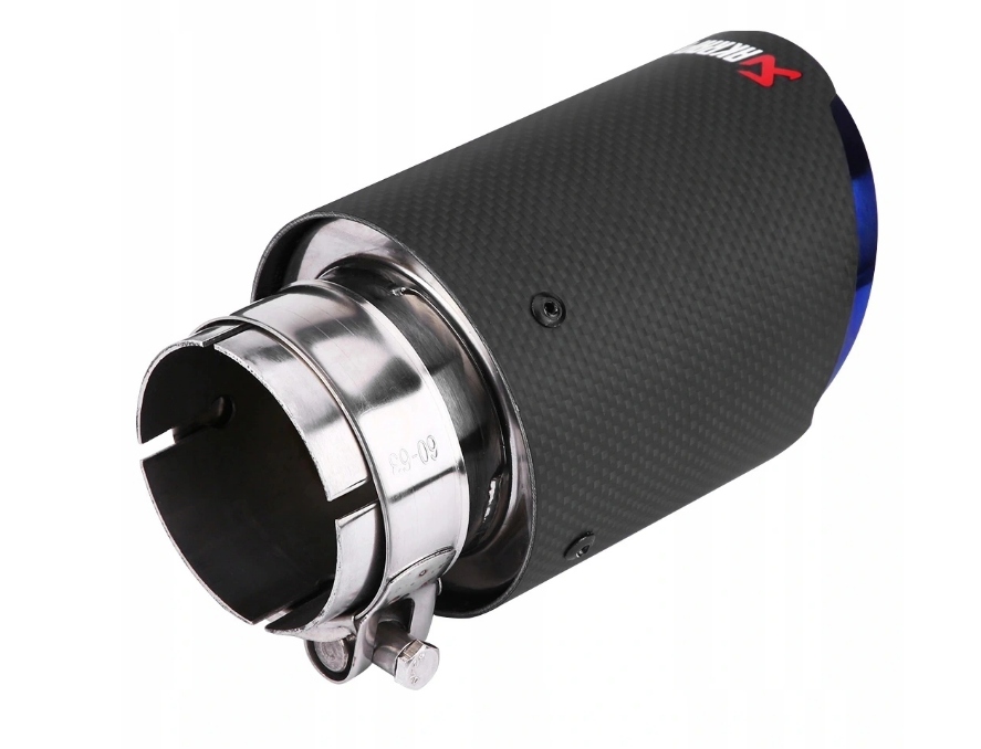 Наконечник выхлоп глушителя накладка 60mm Недорого