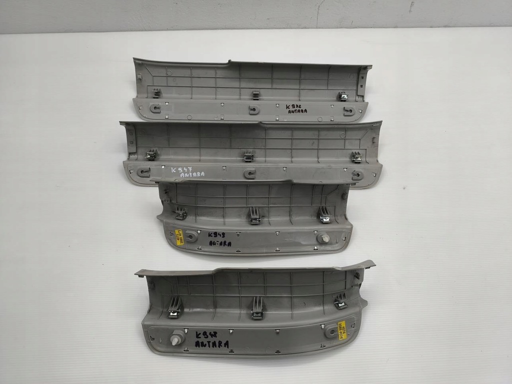 фото №3, Молдинг защита порог opel antara lift комплект