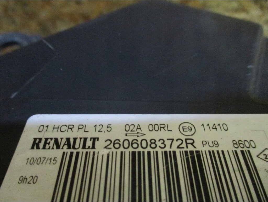 фото №3, Лампа ліва перед renault espace v full led комплектна 260608372r