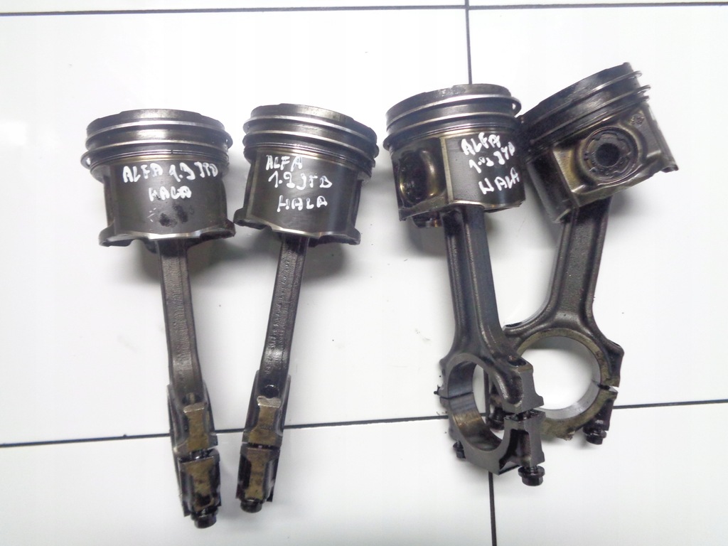 фото №3, Alfa romeo 1.9jtd поршень з шатун