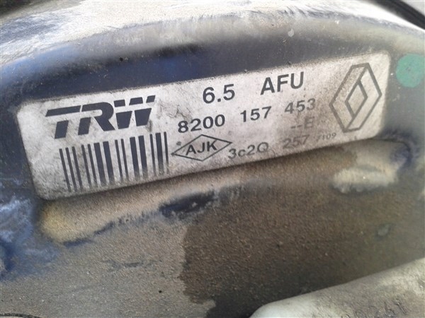 фото №3, Усилитель тормозов насос renault scenic 2 europa 8200157453e