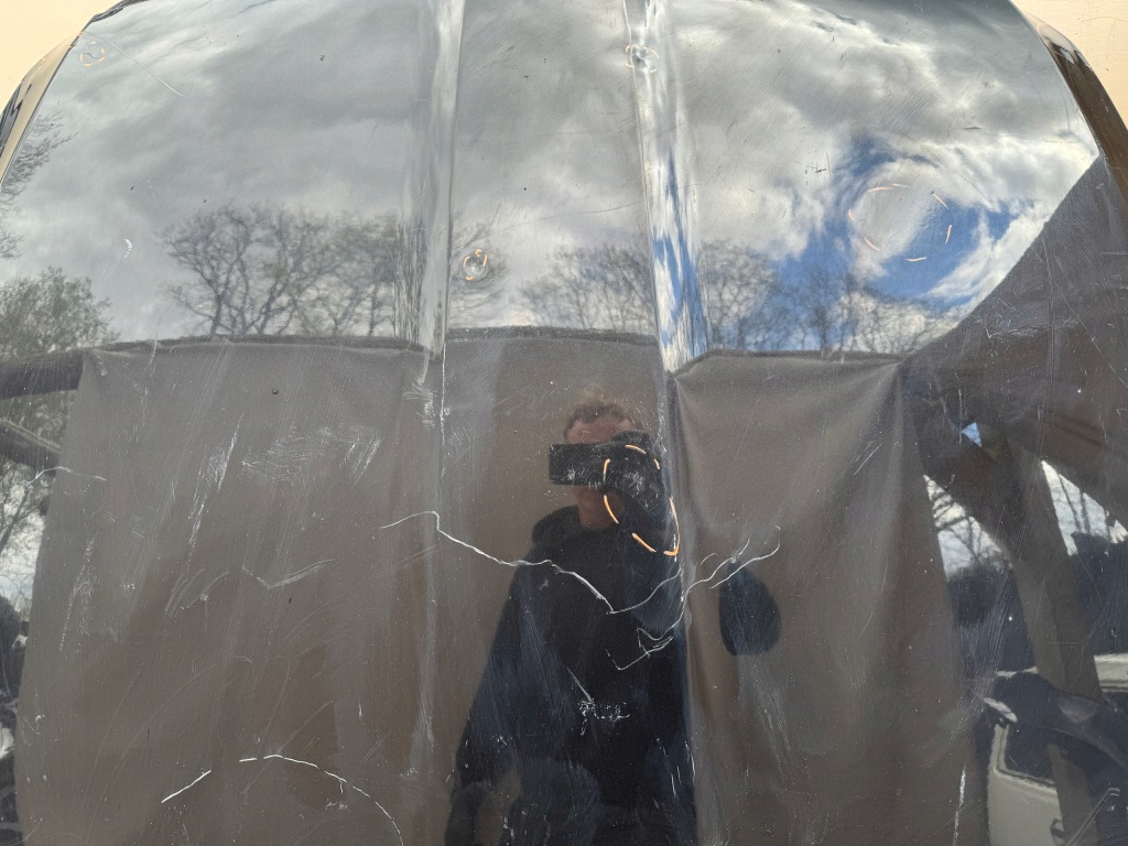 Skoda octavia 2 2 04-13r капот крышка двигателя перед 1z0823155 с Разборки