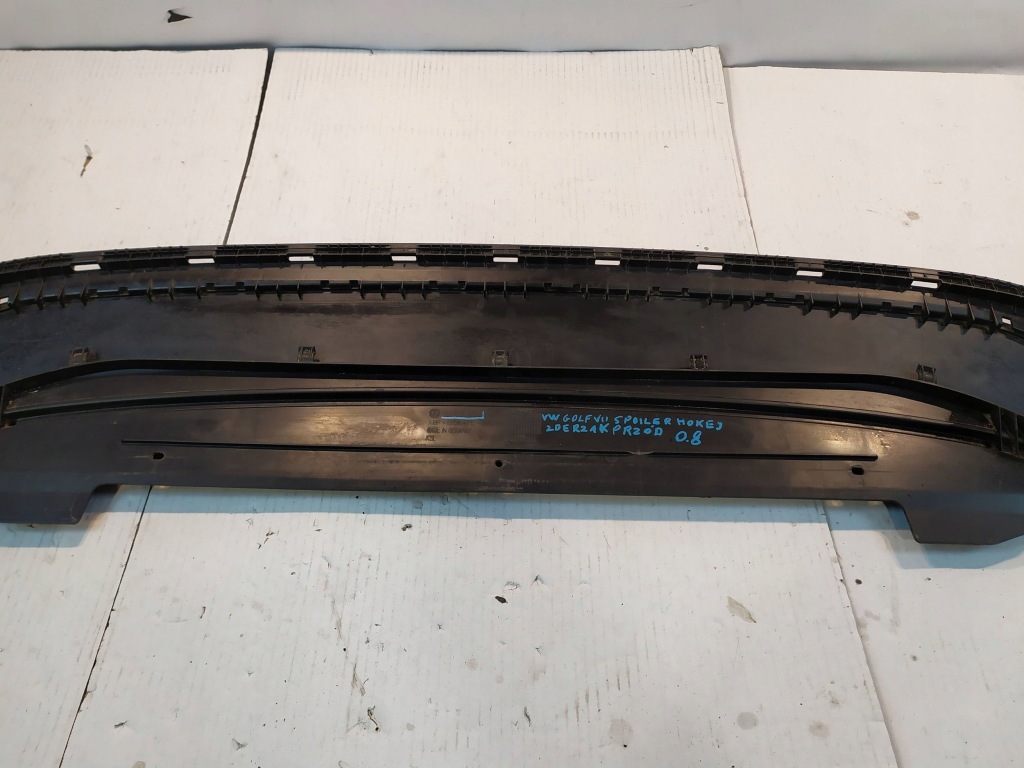 фото №12, Спойлер бампера перед накладка vw golf vii