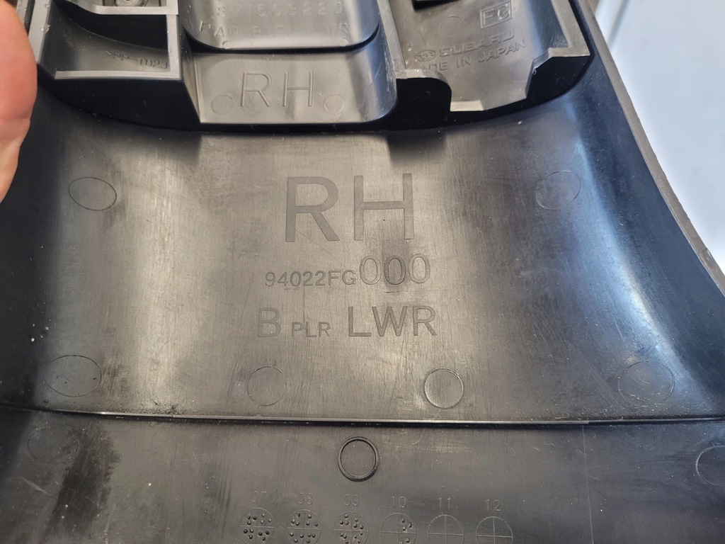 фото №6, Subaru impreza iii xv захист стійка права 94022fg000