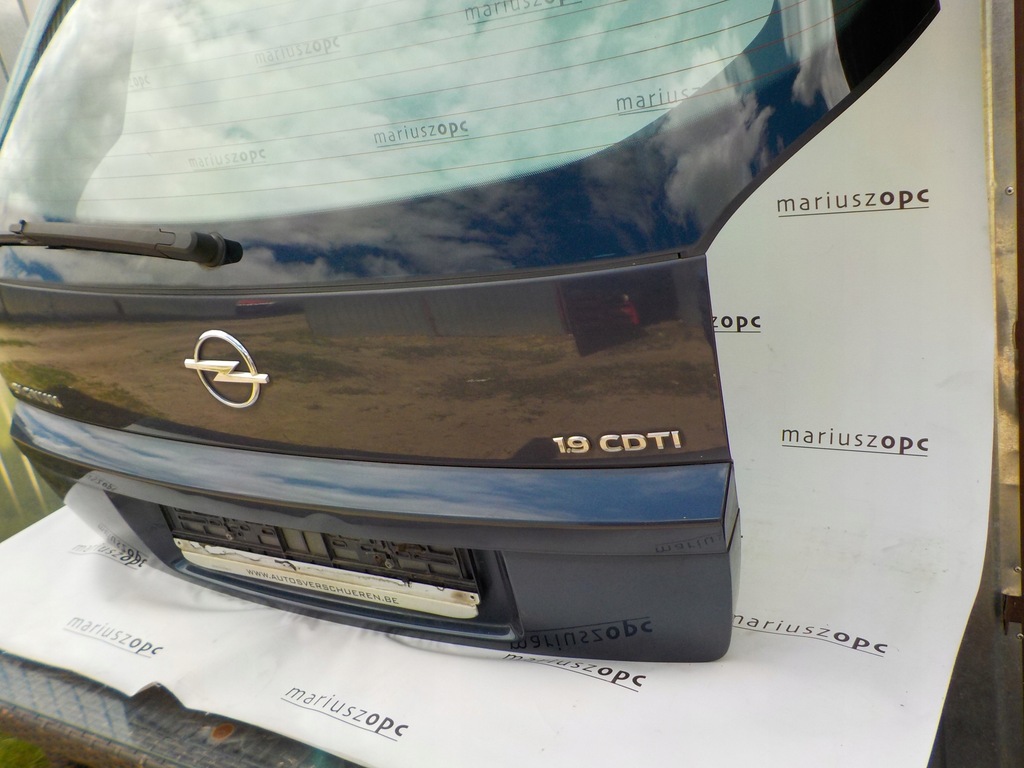 фото №4, Opel signum крышка багажника z168 ladna комплектная