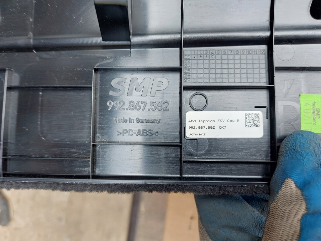 фото №6, Обивка обшивка правый задняя porsche 911 992 gt3 22r