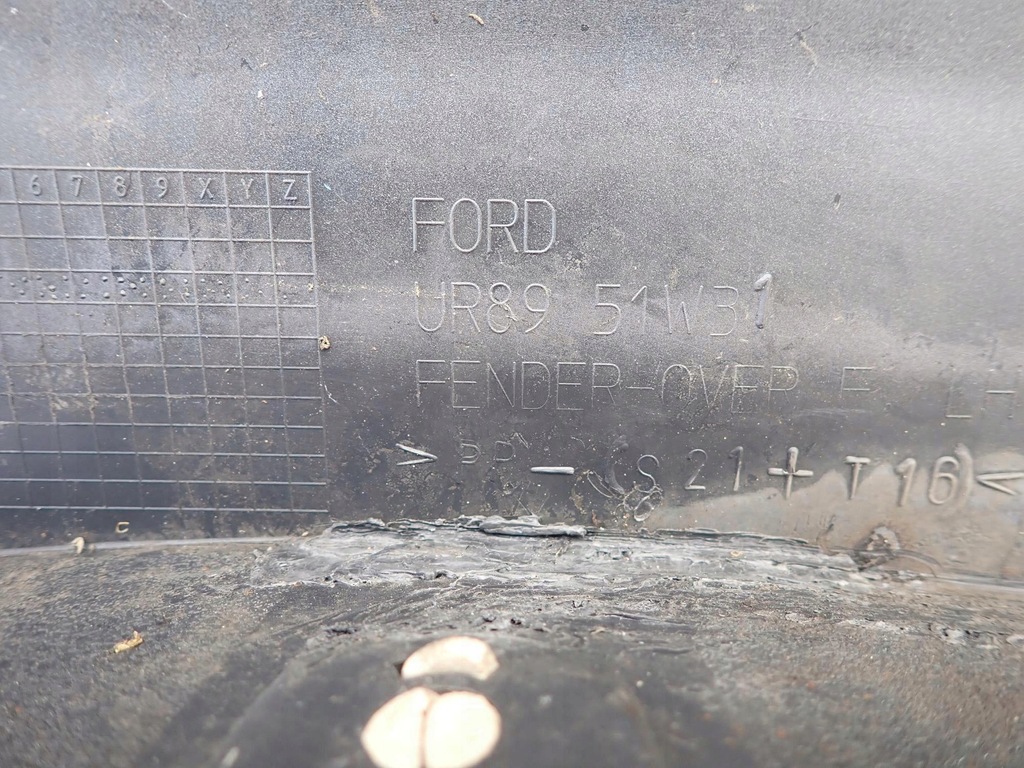 фото №14, Ford ranger ii 2 06-11 молдинг накладка левый перед