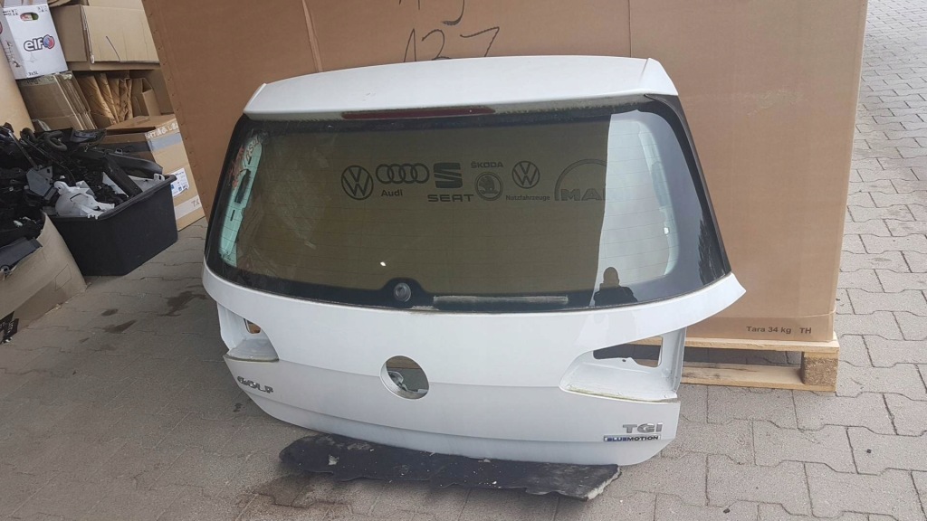 фото №5, Vw golf 7 vii кришка багажника задня lc9a хетчбек