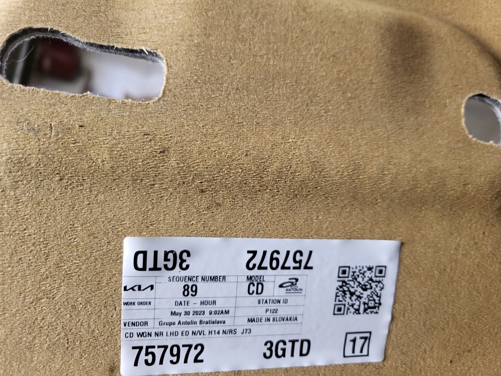 фото №8, Стеля джгут дах електропроводка kia ceed iii lift kombi оригінальний номер eu