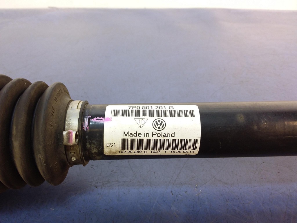 фото №4, Porsche cayenne ii 7p5 3.0tdi приводной вал задняя 7p0501201g