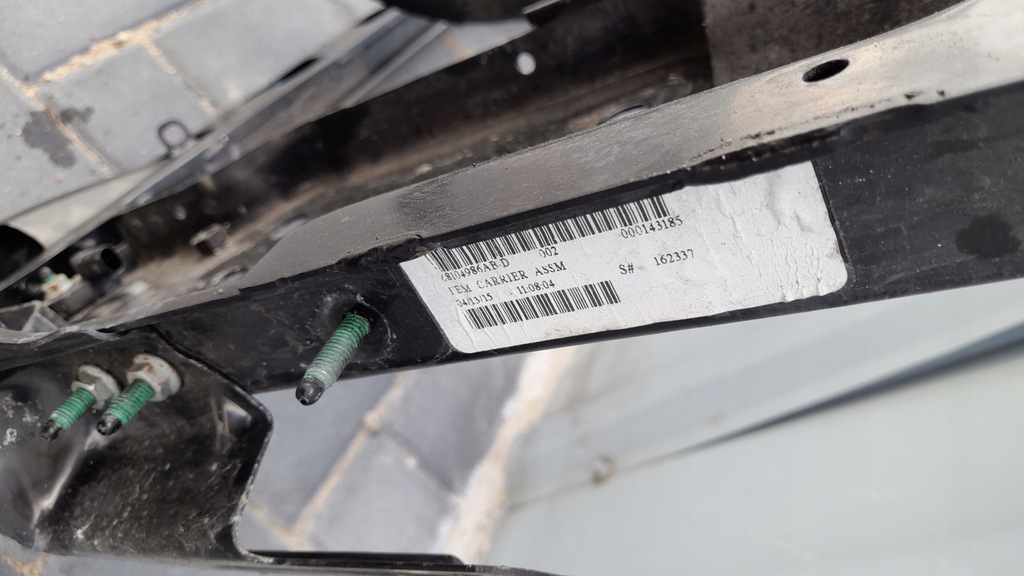 фото №8, Chrysler 200 2.4 15- підсилювач pas передній 68104986ab usa