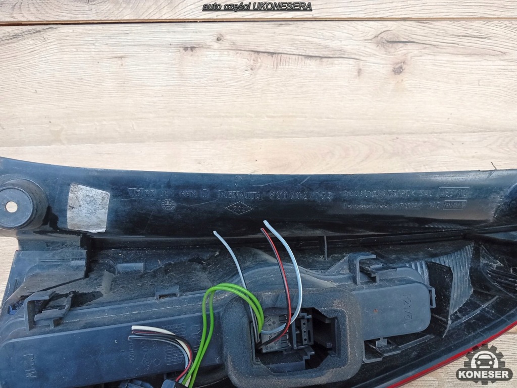 фото №3, Лампа задня ліва лівий задня renault espace iv 8200027153