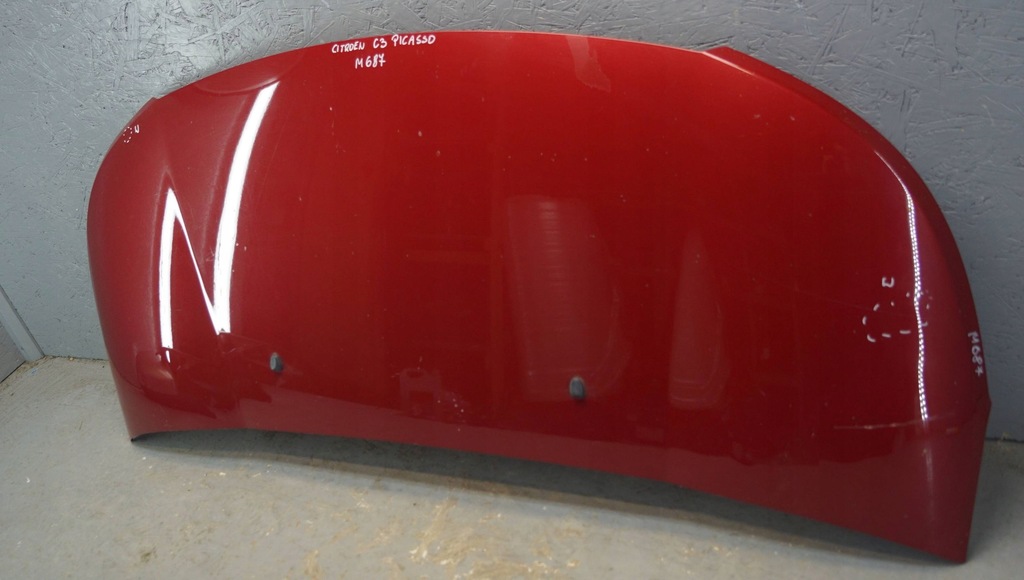 фото №11, Citroen c3 picasso капот крышка двигателя m687