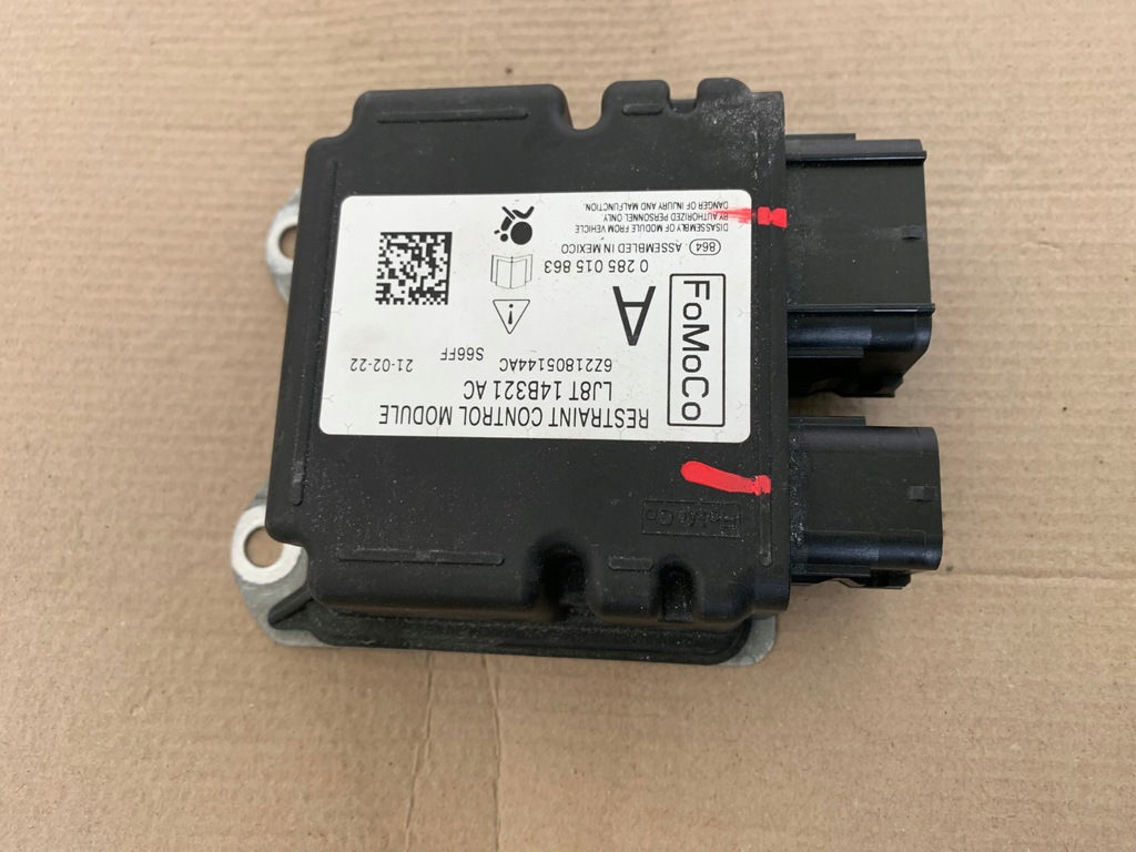 фото №6, Ford mustang mach-e rwd 21r датчик модуль подушок подушка безпеки оригінал