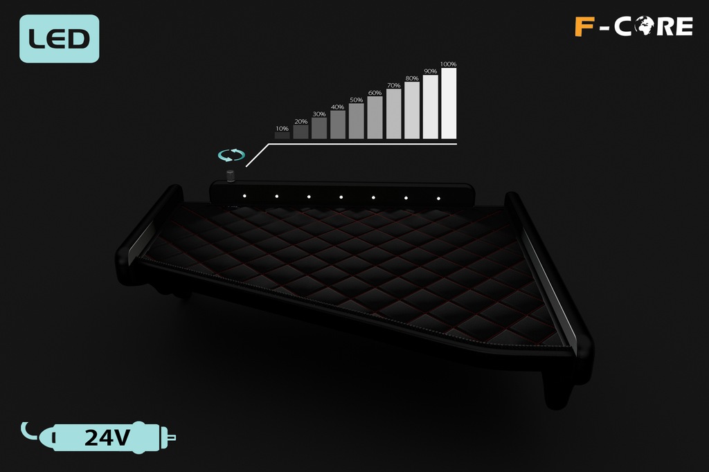 фото №5, Полиця tir scania r 05-16 версія niska еко-шкіра