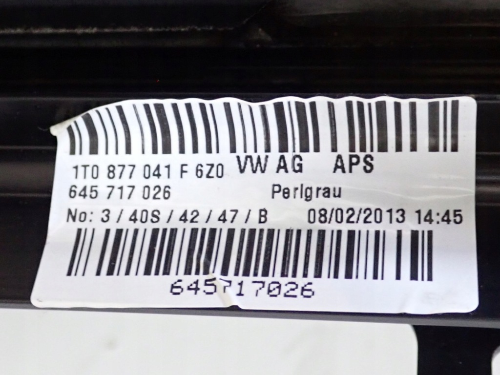 фото №13, Люк панорама моторчик vw touran i lift ii 1t0877041 8r0959591a