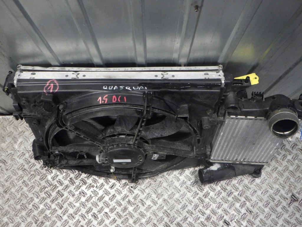 фото №7, Qashqai j11 1.5 dci радіатор вентилятор комплект