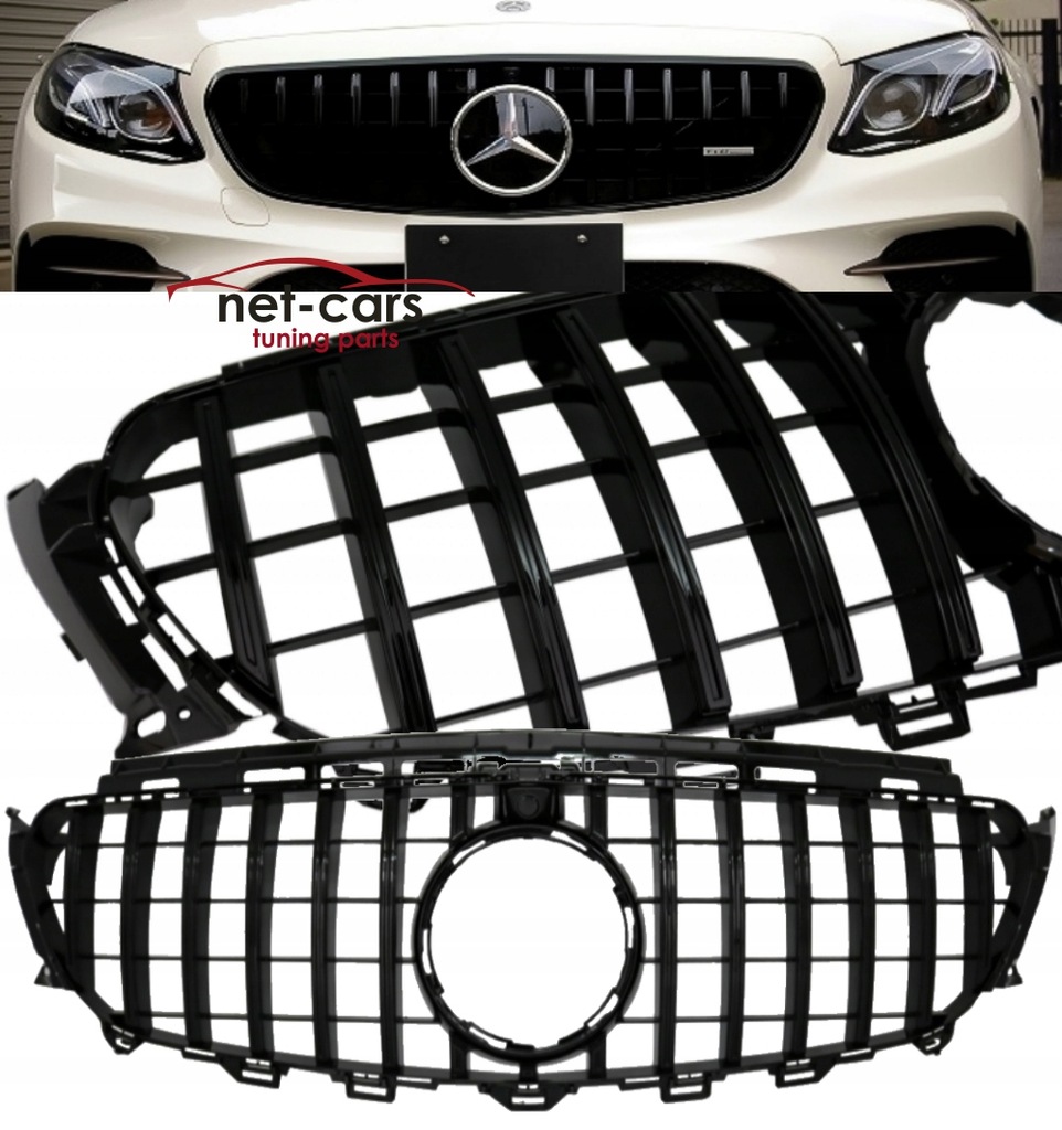 фото №1, Решётка радиатора mercedes w213 s c238 gt-r panamericana amg b