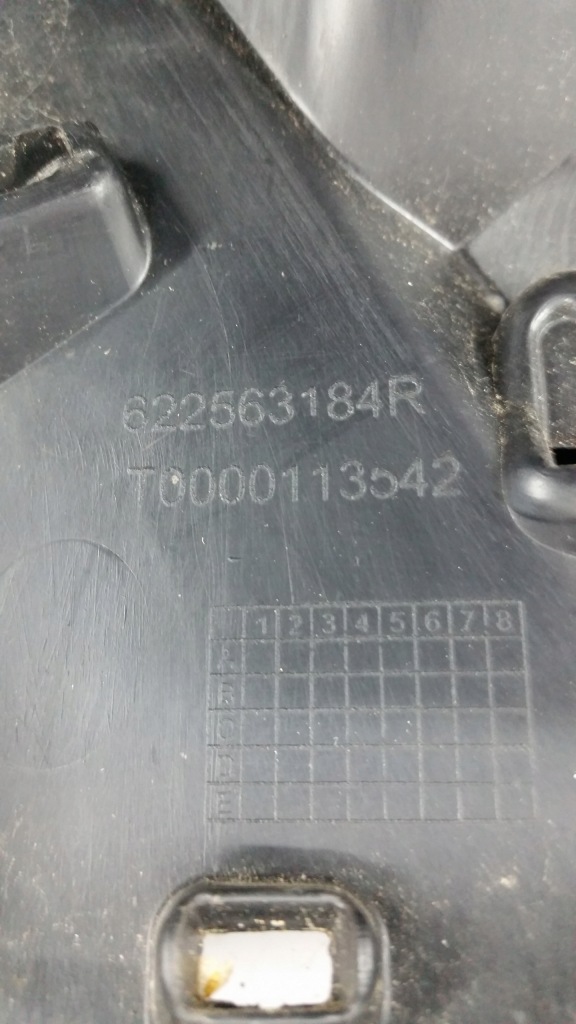 фото №3, Renault clio iv 4 12- решітка радіатора решітка радіатора бампер перед